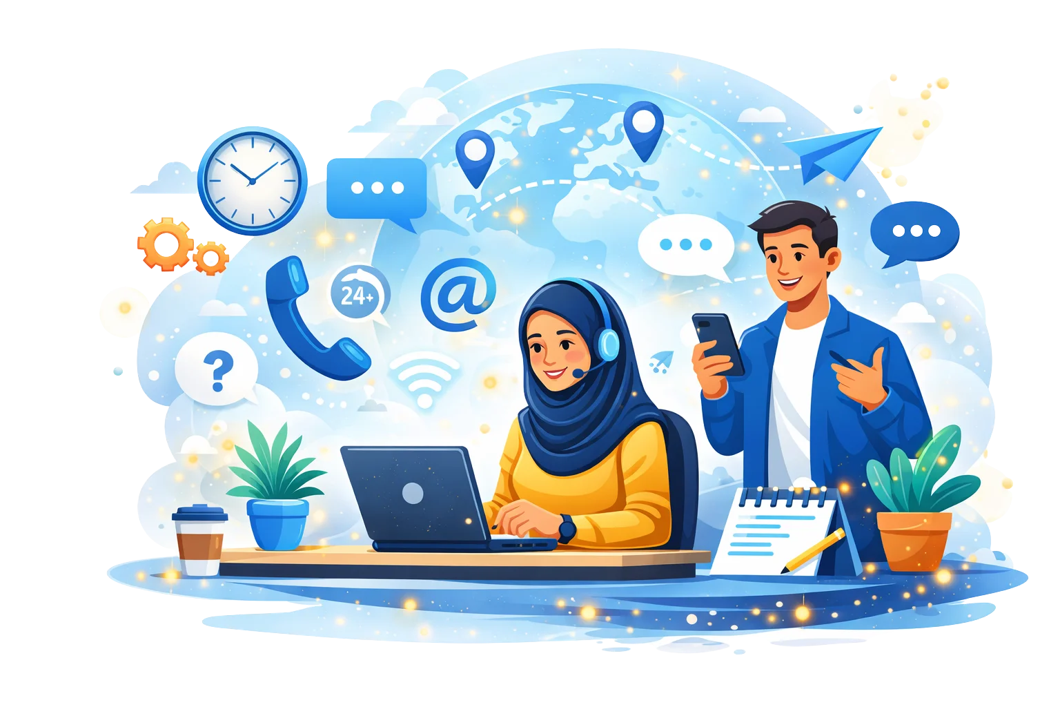 تواصل معنا